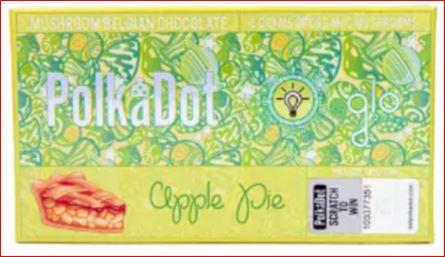 Buy Polkadot Apple Pie Chocolate Bar