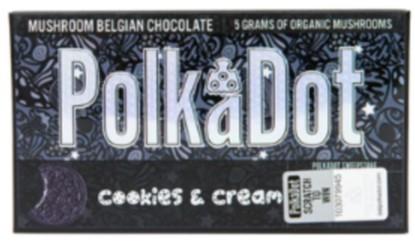 Polkadot Cookies & Cream Chocolate Bar